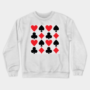 Naipes collection poker Crewneck Sweatshirt